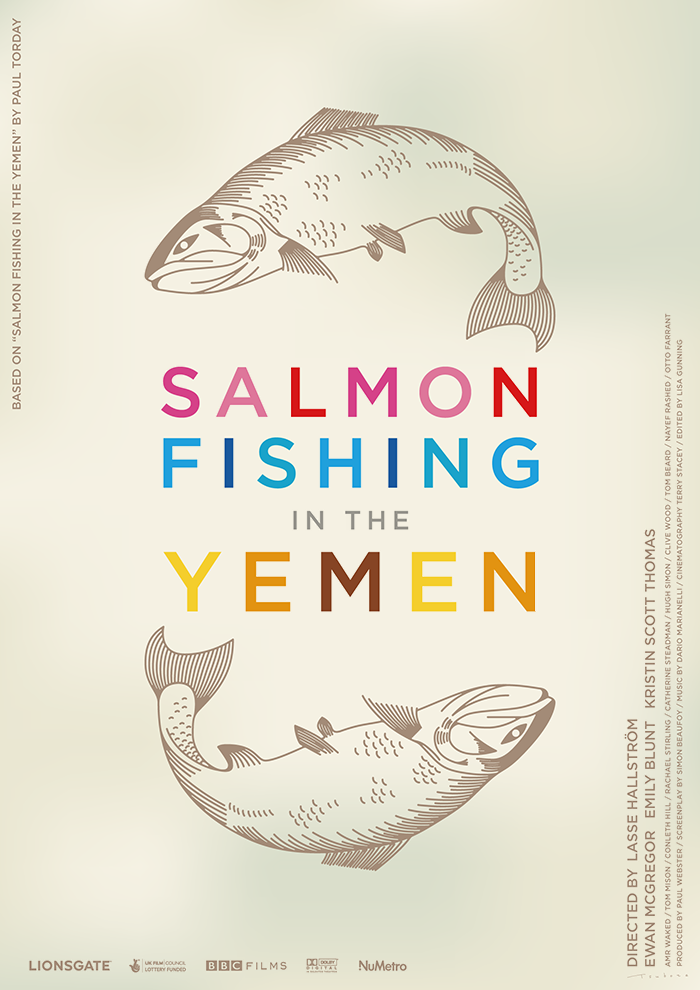 SALMON FISHING IN THE YEMEN（砂漠でサーモンフィッシング）